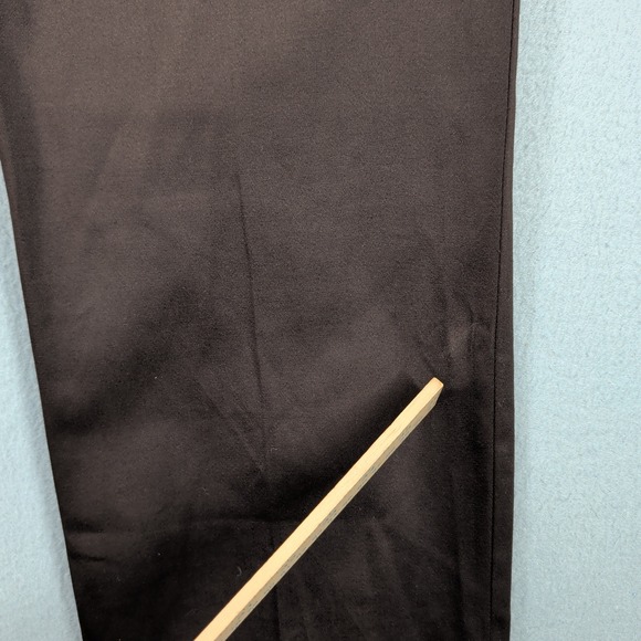 Lauren Ralph Lauren Womens Size 16W Chocolate Brown Straight Leg Pants - Picture 5 of 16